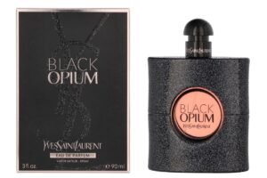 Yves Saint Laurent Eau De Parfum Spray for Women, Black Opium, 3 Ounce,90ML