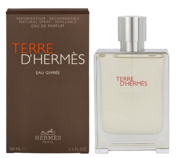 Version 1.0.0 Terre D'Hermès by Hermès for Men 3.3 oz Eau de Toilette Eau Givrèe Eau Intense Vètiver Spray