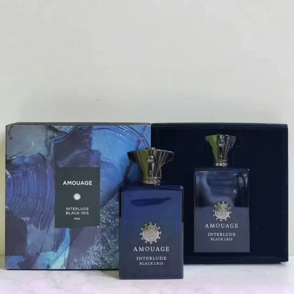 INTERLUDE BLACKLRIS Amouage Man Cologne Fragrance Perfume Eau De Parfum Long Lasting Smell EDP