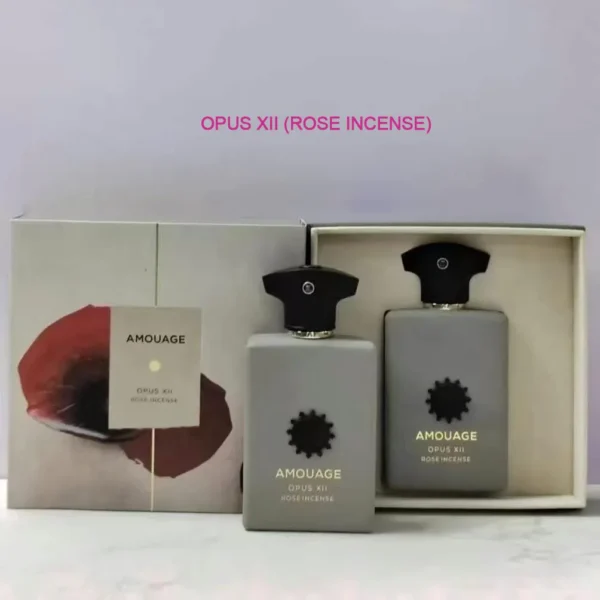 OPUS XII (ROSE INCENSE) Amouage Man Cologne Fragrance Perfume Eau De Parfum Long Lasting Smell EDP
