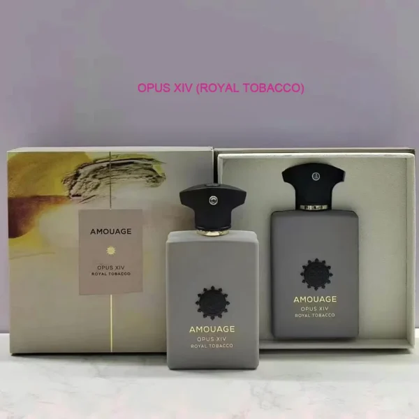OPUS XIV (ROYAL TOBACCO) Amouage Man Cologne Fragrance Perfume Eau De Parfum Long Lasting Smell EDP