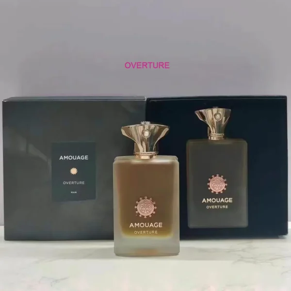 OVERTURE Amouage Man Cologne Fragrance Perfume Eau De Parfum Long Lasting Smell EDP