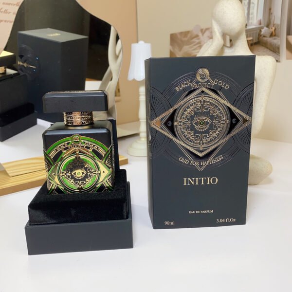 mmexport1695431243940 INITIO PARFUMS PRIVÉS - Oud for Greatness Happiness - 3.04 Fl Oz - Eau De Parfum Unisex - Main notes Natural Oud Wood, Agarwood Oil, Lavender, Saffron, Patchouli, Musk - 90ml