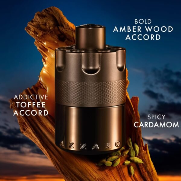 Azzaro The Most Wanted Parfum Collection Spicy & Seductive Fragrance for Date Night - Lasting Wear - Irresistible Luxury Perfumes for Men