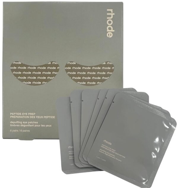 Rhode Peptide Eye Prep Skin Care depuff and brighten Eye Care reduce fine lines and dark circles